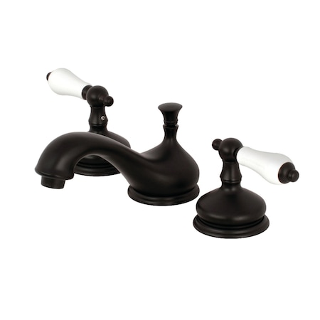 Kingston Brass KS1165PL 8" Widespread Bathroom Faucet, Oil Rubbed Bronze KS1165PL